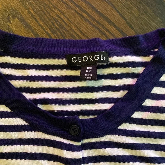 George Striped Cardigan - Picture 3 of 3